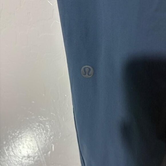 Lululemon Pants Mens Small Blue Jogger Zipper Cuffs Running Athletic Surge - Picture 4 of 8